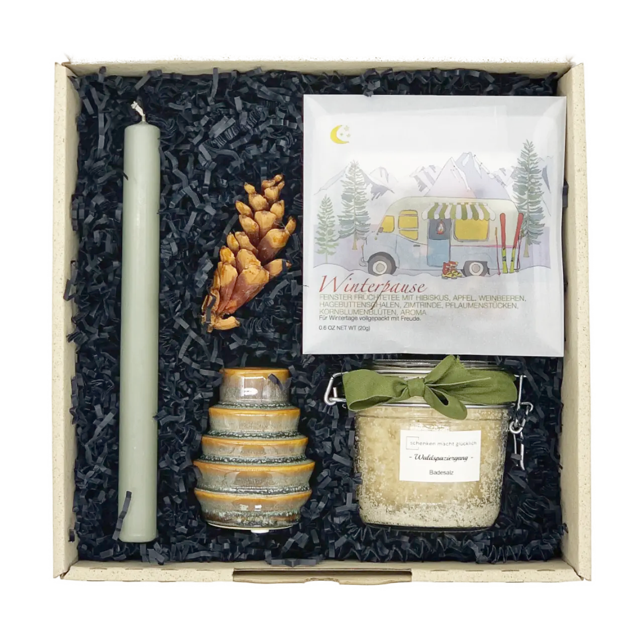 Weihnachtsbox - Wellness – schenken macht glücklich